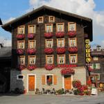 im sehr schönen und heimeligen Hotel Nufenen in Ulrichen, haben wir ein paar Tage übernachtet