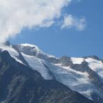 Blick zum Balfrin mit Gletscher