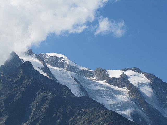 Blick zum Balfrin mit Gletscher