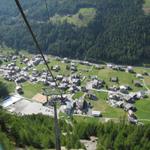 Blick auf Saas Grund