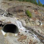 aus diesem Grund wurde der Biderbach mittels 2 Tunnel entschärft