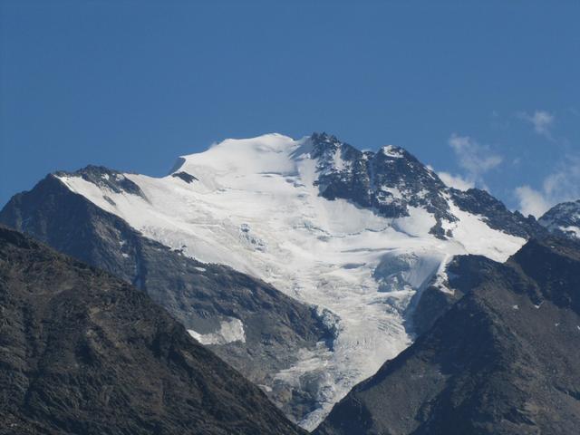 der Fletschhorn herangezoomt