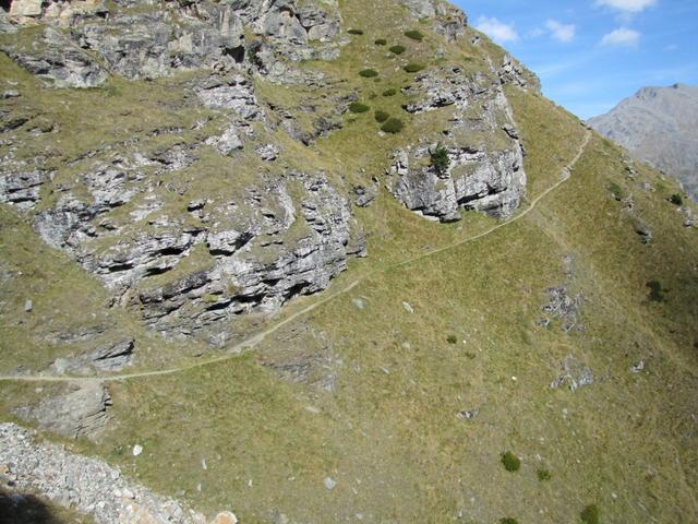 der "Balfriner" ist definitiv schwieriger als der "Gsponer" Höhenweg