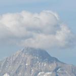 vorher geniessen wir aber den Bietschhorn mit Hut