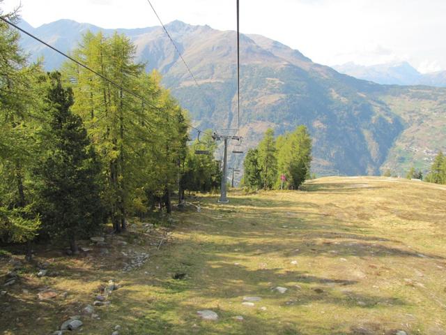 die Luftseilbahn wurde als wir dort waren gerade neu erstellt