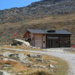 wir haben die Berghütte Gletscherstube beim Märjelensee auf 2357 m.ü.M. erreicht