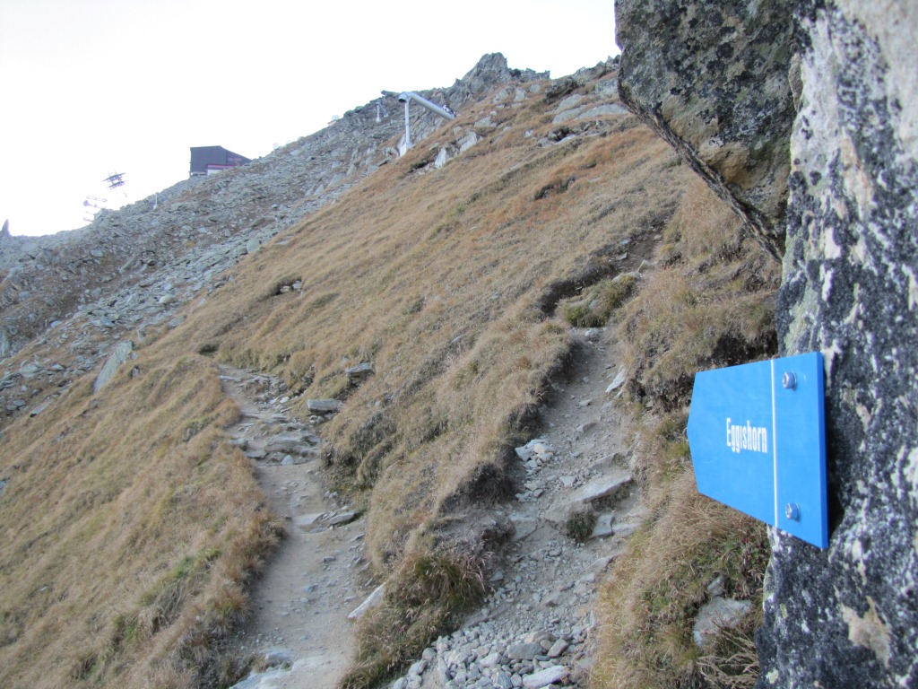 kurz vor der Bergstation vom Eggishorn