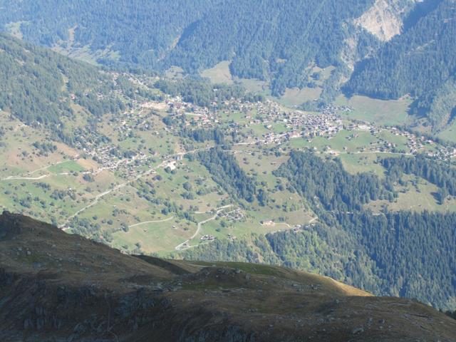 Blick nach Ried-Bellwald