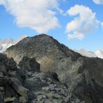 Blick zum Eggishorn, unser Endziel