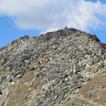 der Eggishorn ist ein einziger grosser Haufen von Blockschutt