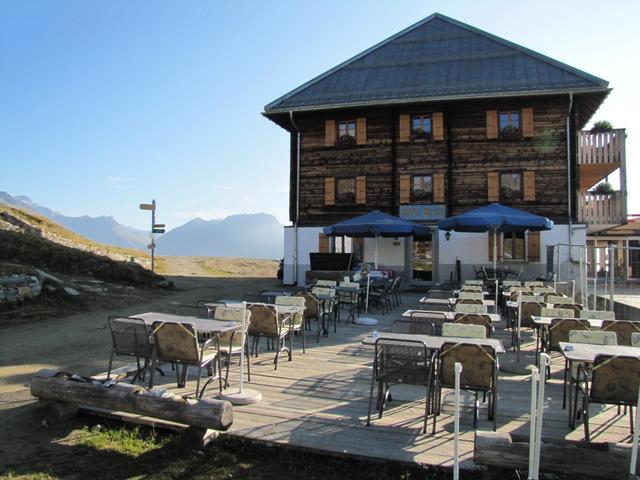 wir haben das Hotel Belalp 1885 errichtet und auf 2130 m.ü.M. erreicht