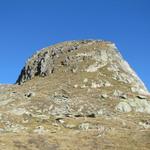 bei Punkt 2730 m.ü.M. beginnt der eigentliche Aufstieg zum Sparrhorn