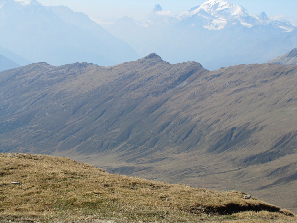 Blick zum Foggenhorn. War das für eine schöne Wanderung als wir diesen Berg bestiegen haben