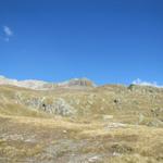 Blick zurück zum Sparrhorn (in der Mitte vom Foto). Die Bergtour auf dem Sparrhorn ist sehr empfehlenswert