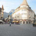 Breitbildfoto der Altstadt von Brig