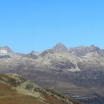 sehr schönes Breitbildfoto mit Blick Richtung Aletschhorn, Finsteraarhorn und Lauteraarhorn