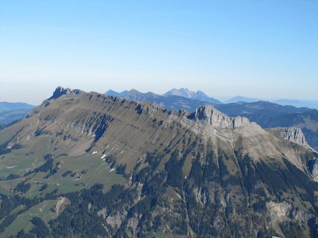 Blick zur Schrattenflue. Dort oben waren wir auch schon