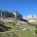 Blick zurück zur Hohgant links und Furggengütsch rechts. Es war eine schöne Wanderung