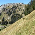 auf dem Weg zur Sichle, kurz oberhalb von Lusbüel 1521 m.ü.M.