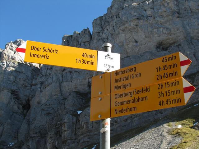 wir haben die Sichle 1679 m.ü.M. erreicht