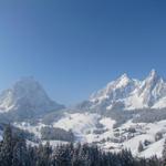 was für eine Aussicht Gr.Mythen, Kl.Mythen und Haggenspitz