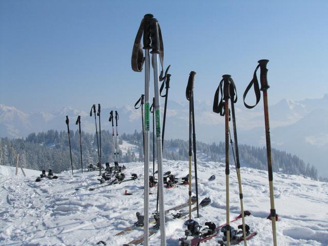 die Furggelenhütte wird gerne auch von Tourenskifahrer besucht