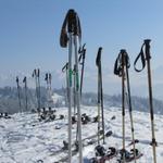 die Furggelenhütte wird gerne auch von Tourenskifahrer besucht