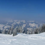 nochmals ein schönes Breitbildfoto von der Furggelenhütte aus gesehen mit Blick Richtung Gr.Mythen