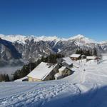 Blick zurück zur Bergstation Eggbergen