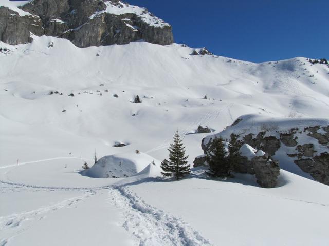 bei der Alphütte auf Punkt 1813 m.ü.M.