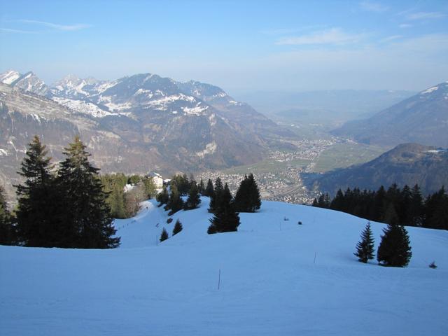 das Naturfreundehaus auf 1389 m.ü.M. steht schon in der Sonne