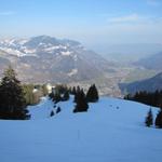 das Naturfreundehaus auf 1389 m.ü.M. steht schon in der Sonne