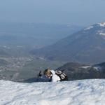 Mäusi erreicht Punkt 1608 m.ü.M. bei Mittler Stafel