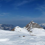 Breitbildfoto bei Punkt 2062 m.ü.M. mit Glärnisch, Wiggis, Rautispitz, Fronalpstock und Mürtschenstock