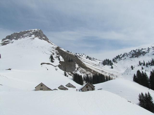 Blick zurück nach Mittler Stafel 1584 m.ü.M.