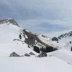 Blick zurück nach Mittler Stafel 1584 m.ü.M.