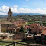 Breitbildfoto von Navarrete vom Gipfel des Cerro Tedeón aus gesehen