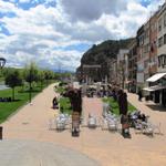 schöne Promenade direkt am Fluss Najerilla gelegen