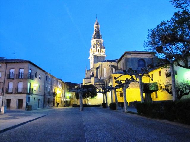 die Kathedrale in der Nacht