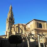 an der schönen Kathedrale vorbei, verlassen wir Santo Domingo de la Calzada