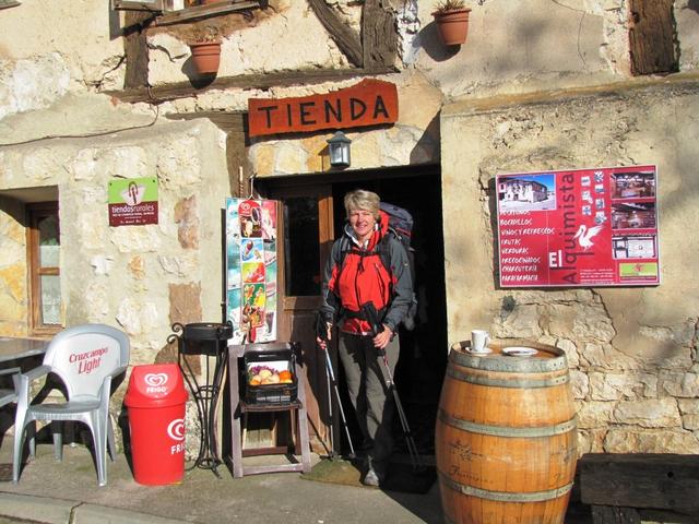 nach dieser schönen Kaffeepause verlässt Mäusi die Tienda