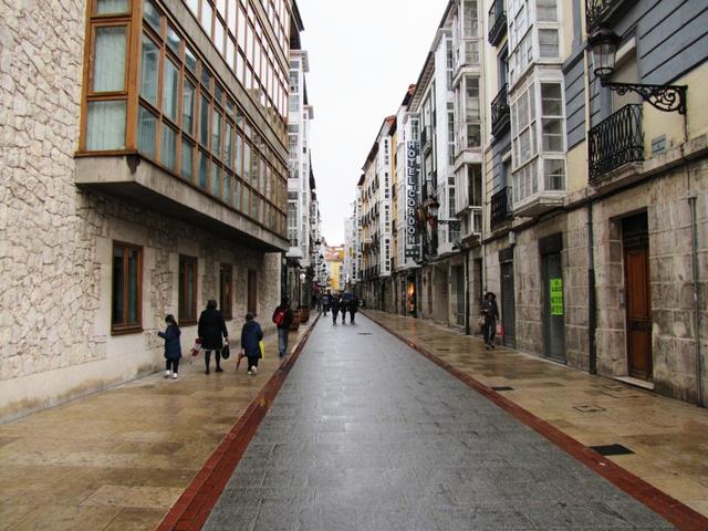 die Altstadt von Burgos mit seinen schönen Häuser, hat uns sofort gut gefallen