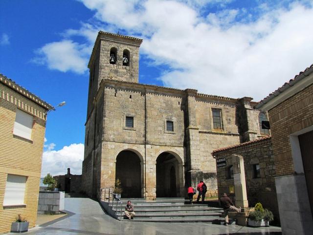 die gotische Pfarrkirche San Román stammt aus dem 16.Jh.