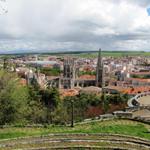 die Aussicht auf Burgos vom Parque del Castillo auf dem Burgberg ist wunderschön