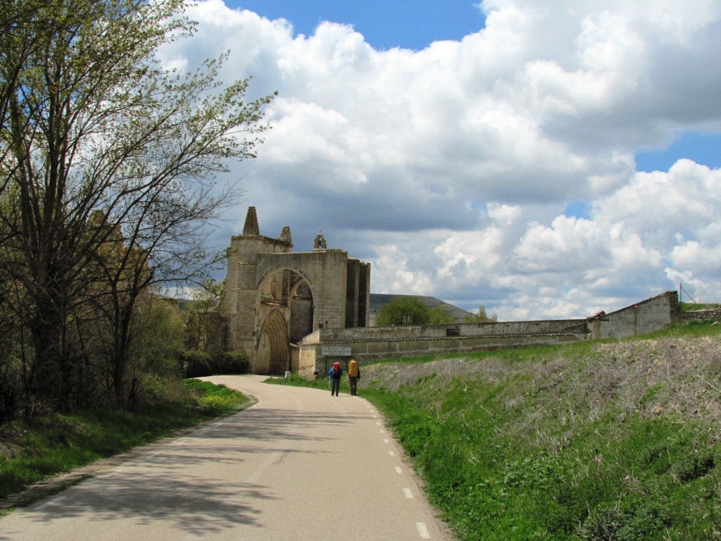 ...erreichten wir die Ruinen des Kloster San Antón aus dem 12.Jh.