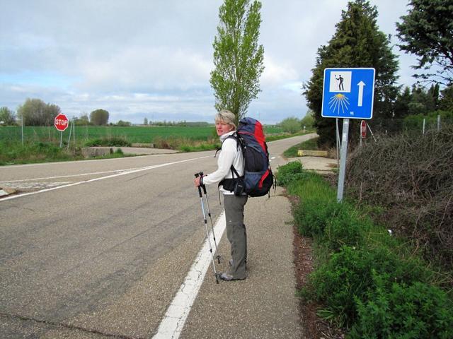 Mäusi möchte gerne weiterlaufen, haben wir doch heute 26km vor uns