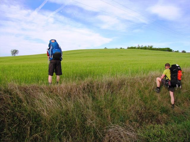 Johann und Erich beim fotografieren