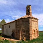 die restaurierte Ziegelsteinkapelle Ermita de la Virgen del Puente 12.Jh.