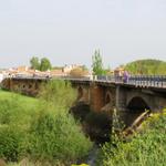 die Brücke über den Río Poma, wir haben Villarente erreicht