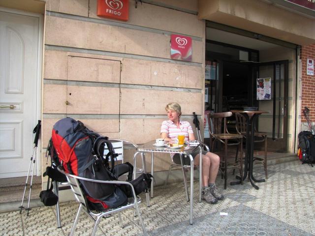 kleine Kaffeepause in Villarente